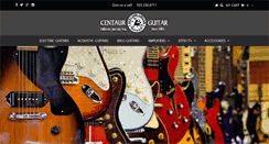 Desktop Screenshot of centaurguitar.com