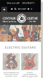 Mobile Screenshot of centaurguitar.com